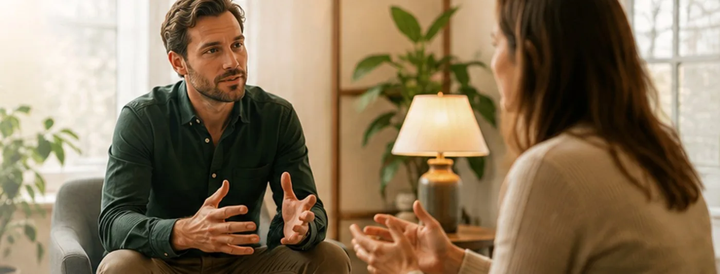 Een rustig en persoonlijk gesprek bij Resolvea